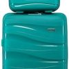 Kono Suitcase Sets of 2 Piece Lightweight...